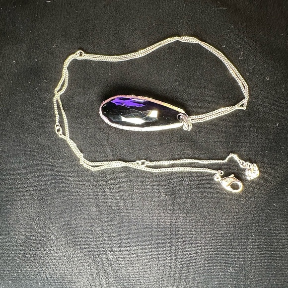 Swarovski Purple Pure Purple Pendant Necklace - Picture 3 of 6